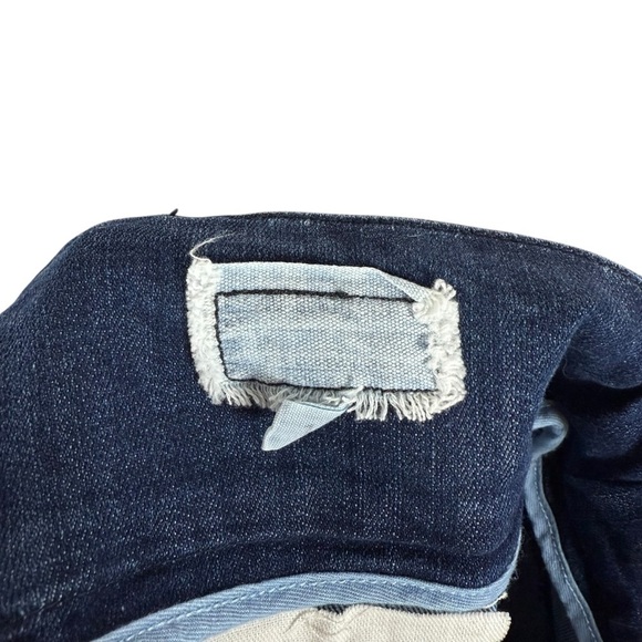 VINTAGE Y2K Current/Elliott Low Rise Denim Mini Skirt in Blue Size S (1) - Picture 5 of 10